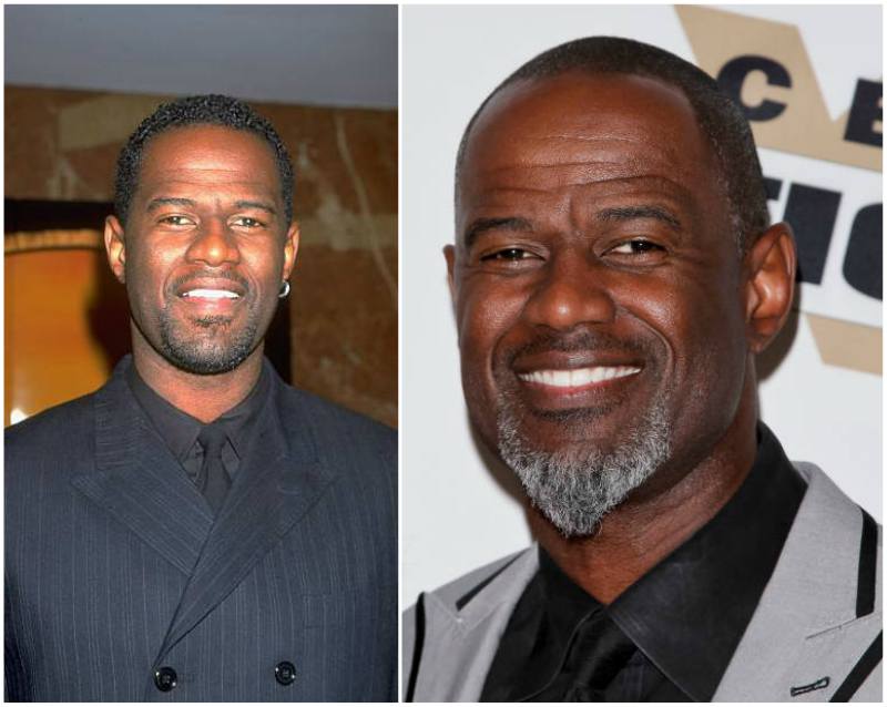 Brian Mcknight's eyes and hair color