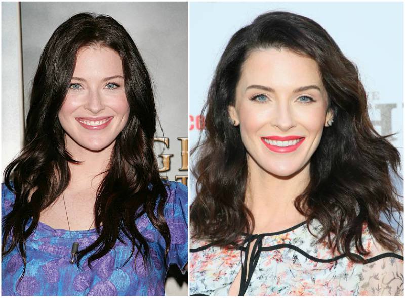 Bridget Regan’s eyes and hair color