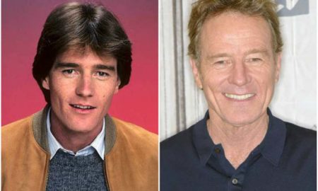 Bryan Cranston's eyes and hair color