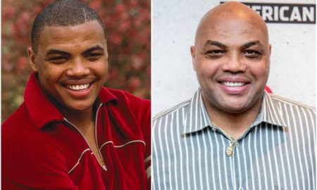Charles Barkley's eyes and hair color