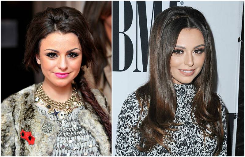 Cher Lloyd's eyes and hair color