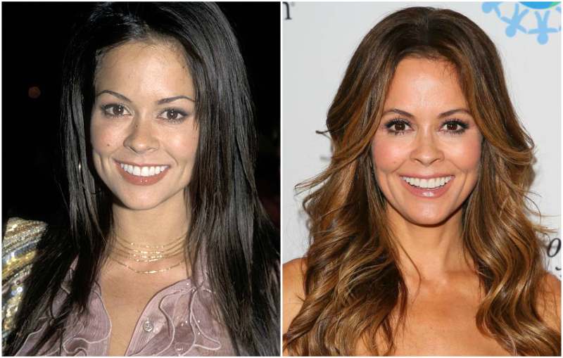 Brooke Burke's eyes and hair color