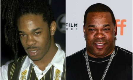 Busta Rhymes' eyes and hair color