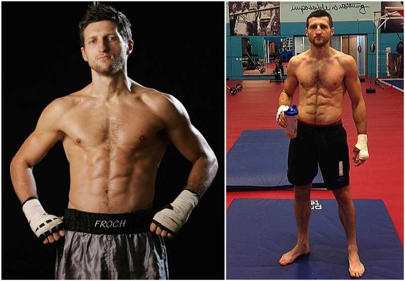 Carl Froch's height, weight and body measurements