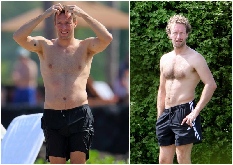 Chris Martin body measurements.