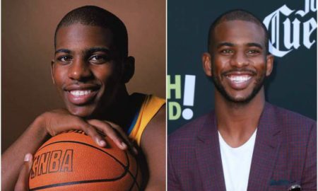Chris Paul's eyes and hair color
