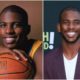 Chris Paul's eyes and hair color