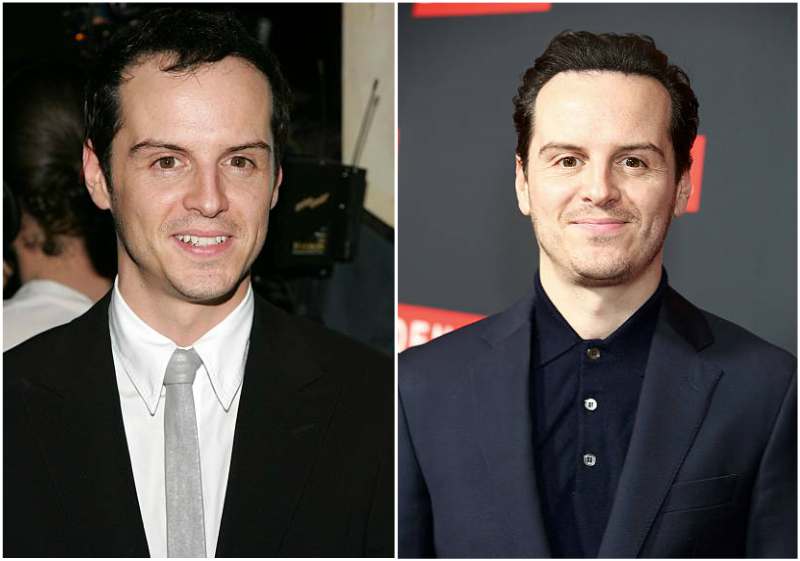 Andrew Scott's eyes and hair color