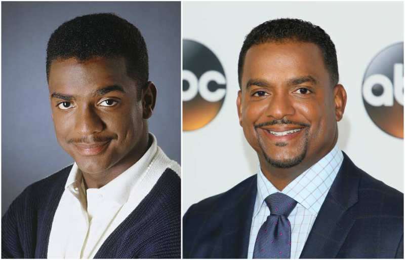 Alfonso Ribeiro's eyes and hair color