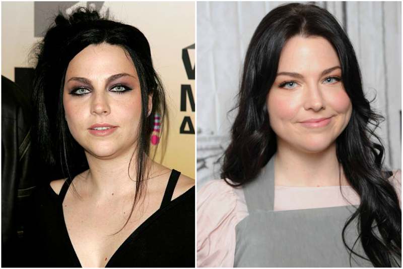 Amy Lee's eyes and hair color