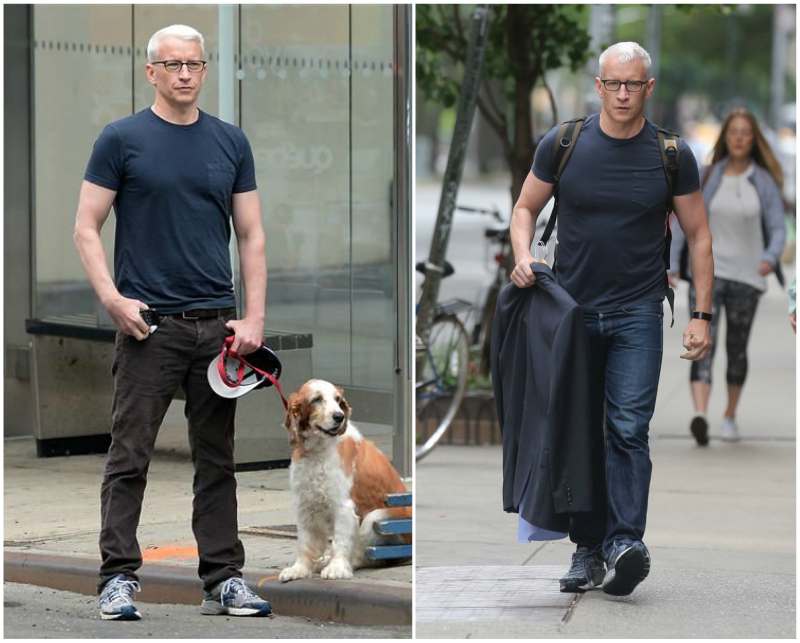 Anderson Cooper's height, weight and body measurements