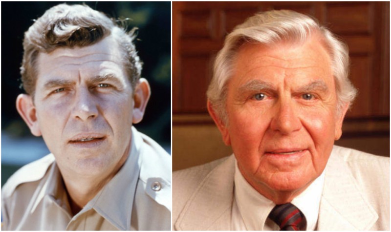 Andy Griffith’s eyes and hair color