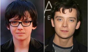 Asa Butterfield's eyes and hair color