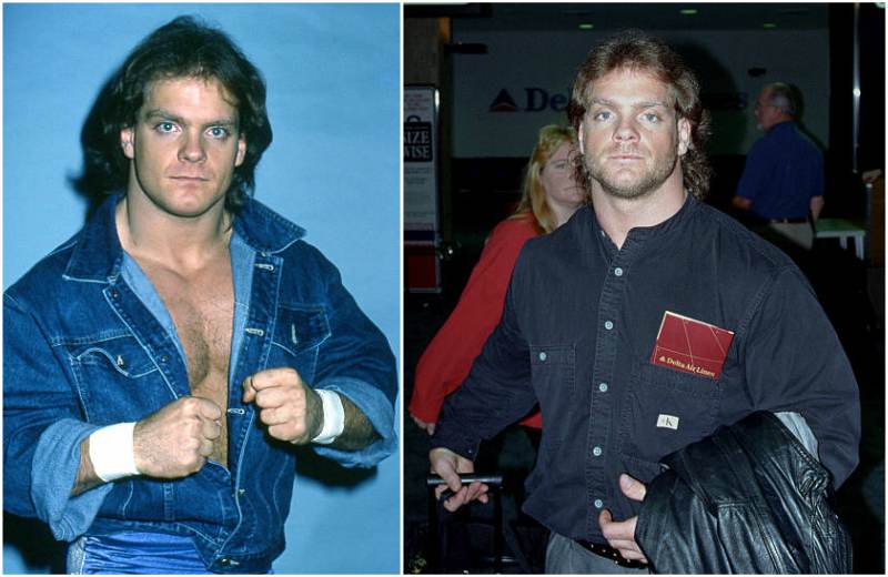 Chris Benoit's eyes and hair color