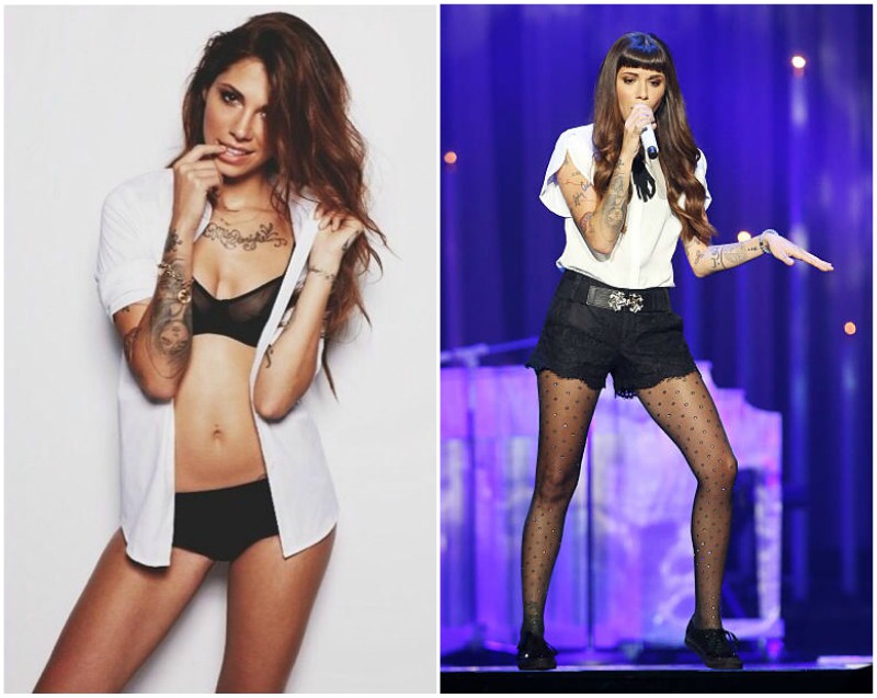 Christina Perri's height, weight and body measurements
