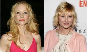Anne Heche's eyes and hair color