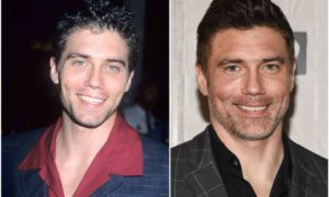 Anson Mount’s eyes and hair color