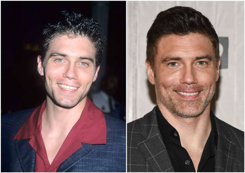 Anson Mount’s eyes and hair color