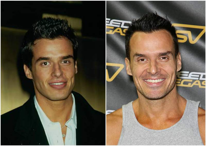 Antonio Sabato Jr eyes and hair color