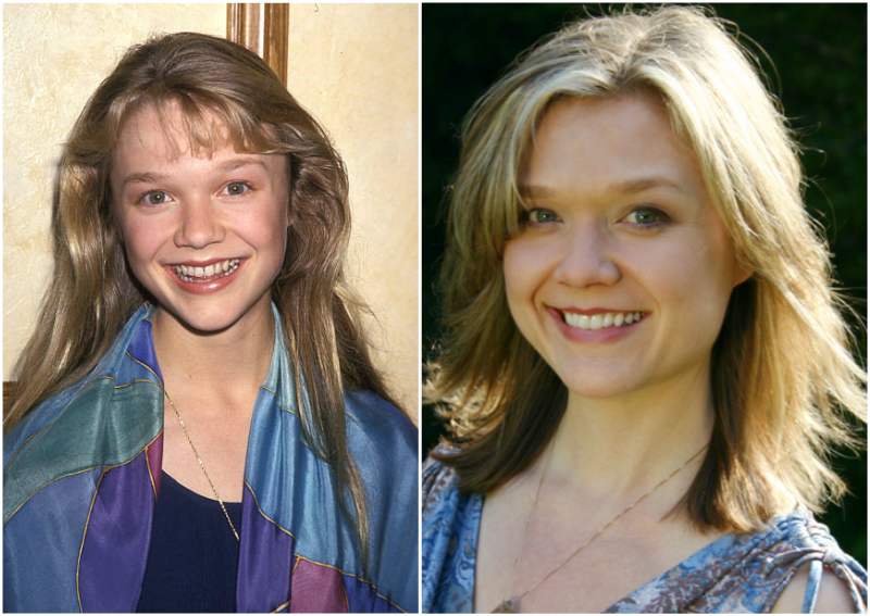 Ariana Richards’ eyes and hair color