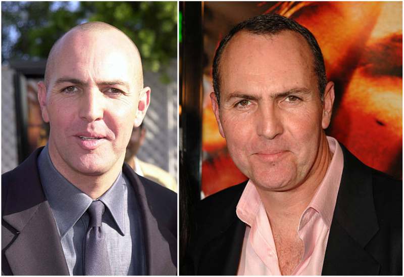 Arnold Vosloo's eyes and hair color