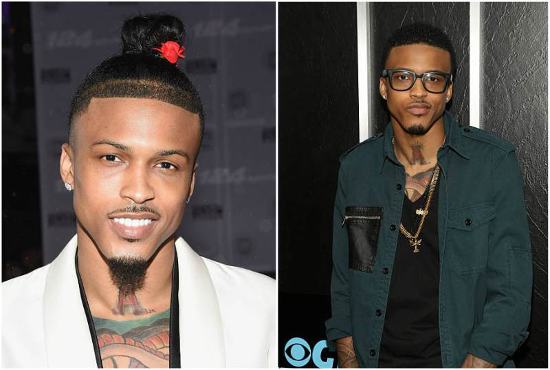 August Alsina’s eyes and hair color