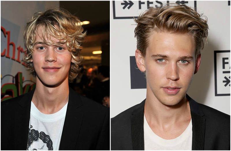 Austin Butler’s eyes and hair color
