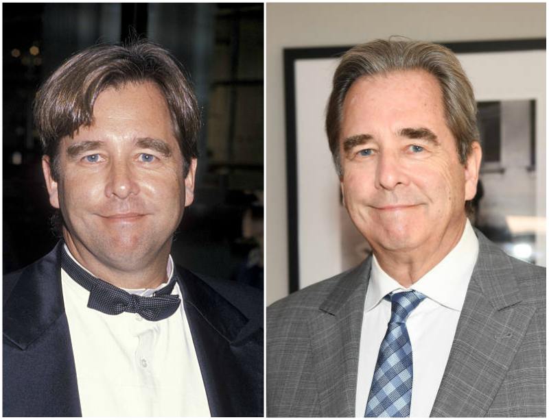 Beau Bridges' eyes and hair color