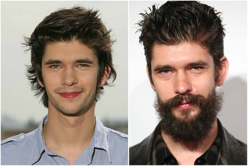 Ben Whishaw's eyes and hair color