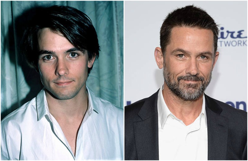 Billy Campbell's eyes and hair color