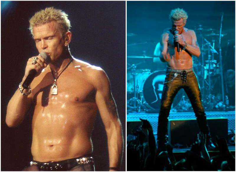 Billy Idol's height, weight and age