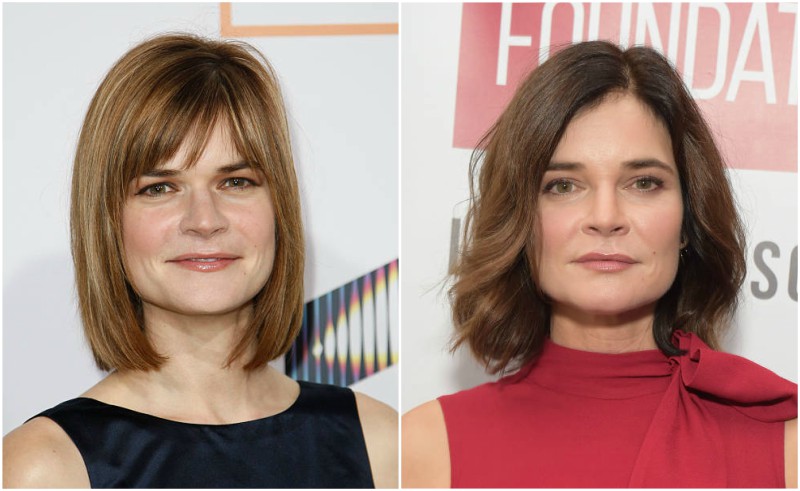 Betsy Brandt's eyes and hair color