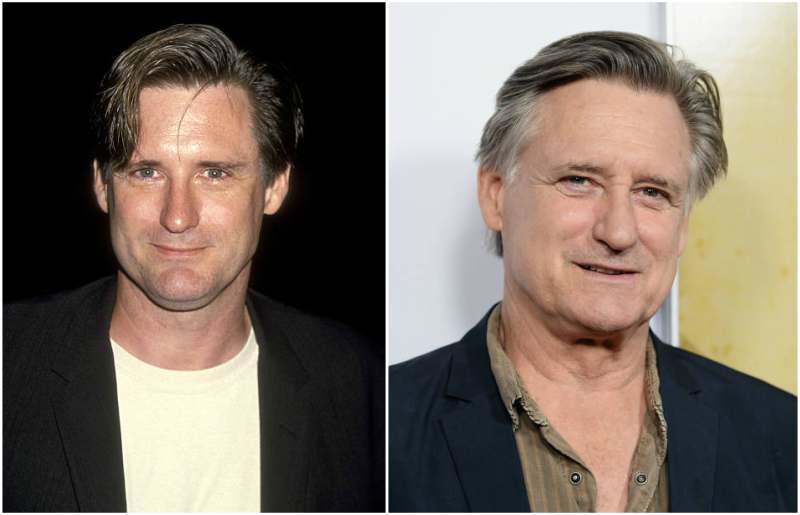 Bill Pullman's eyes and hair color