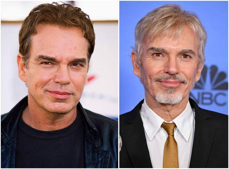 Billy Bob Thornton's eyes and hair color