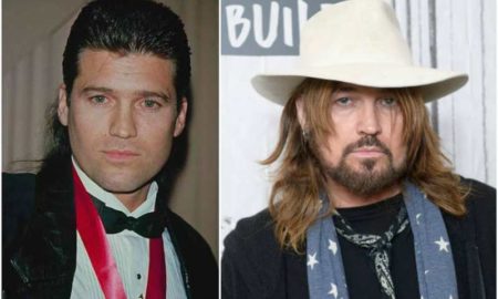 Billy Ray Cyrus eyes and hair color