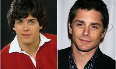 Billy Warlock's eyes and hair color