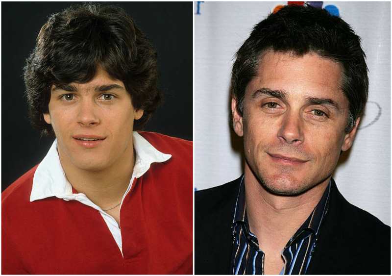 Billy Warlock's eyes and hair color