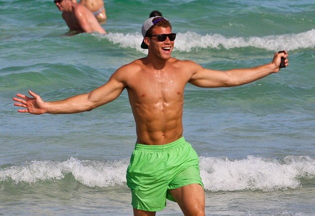 Blake Griffin's height, weight and body measurements