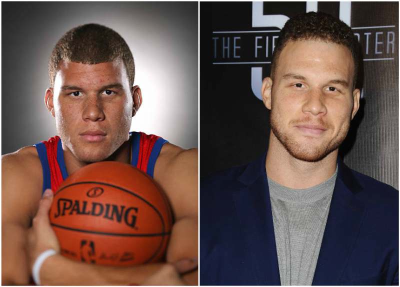 Blake Griffin's eyes and hair color