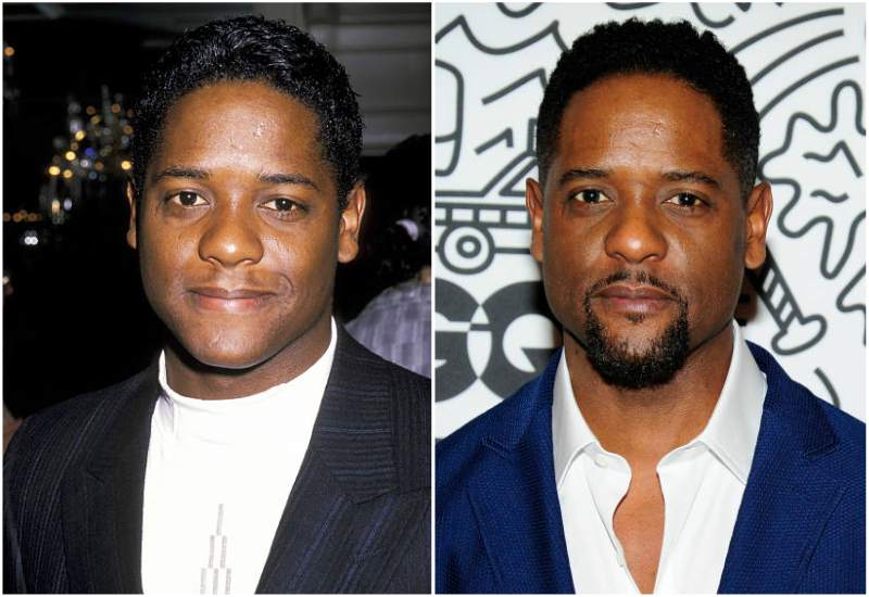 Blair Underwood's eyes and hair color