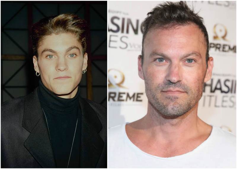 Brian Austin Green's eyes and hair color