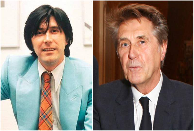 Bryan Ferry’s eyes and hair color