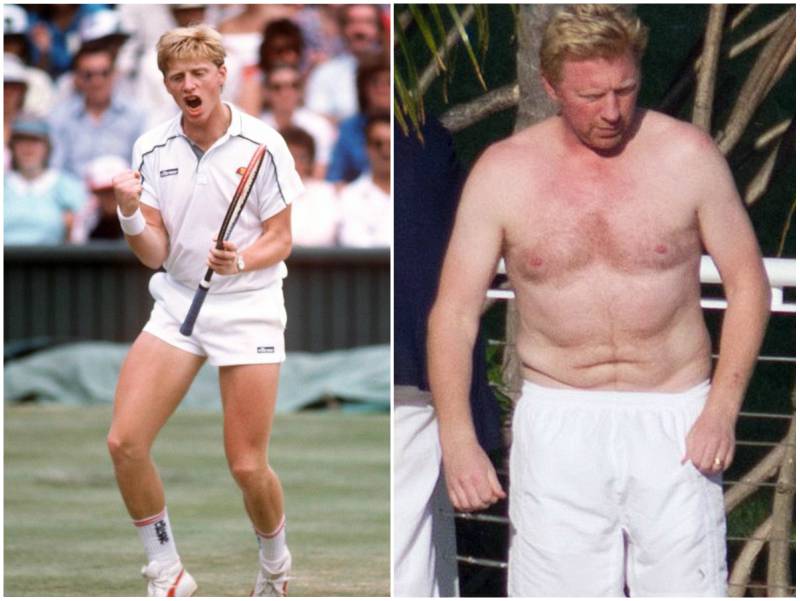 Boris Becker's height, weight. His fall from the peak of success