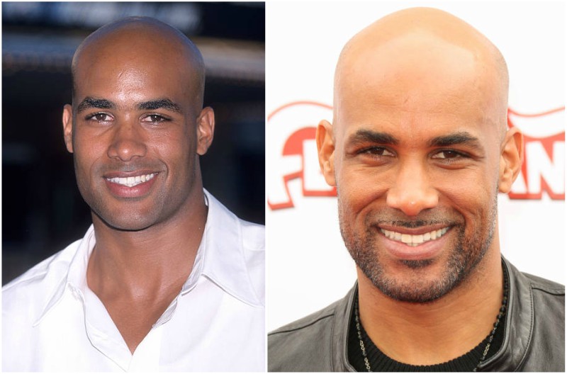 Boris Kodjoe's eyes and hair color