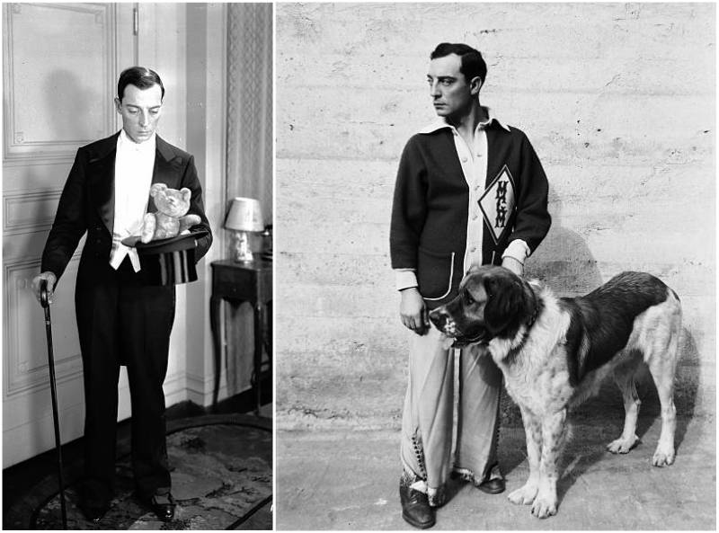Buster Keaton's height, weight and age