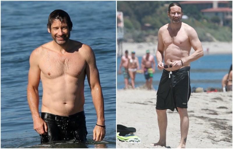 David Duchovny's height, weight and body measurements