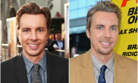 Dax Shepard's eyes and hair color