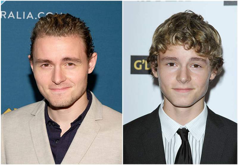 Callan McAuliffe’s eyes and hair color