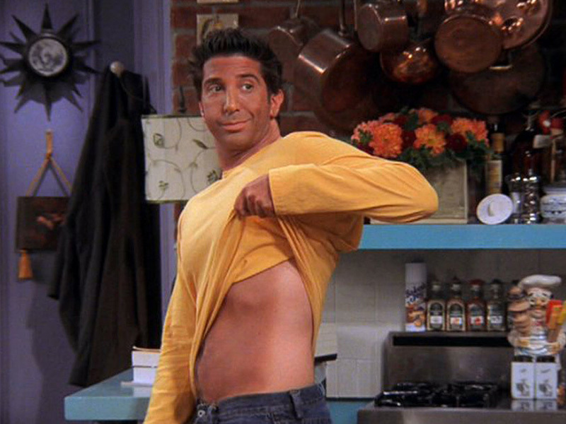 David Schwimmer’s height, weight and body measurements