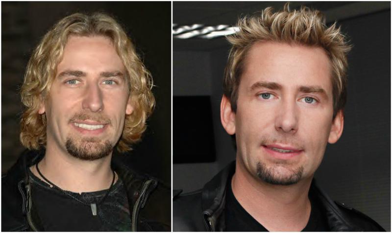 Color de ojos y cabello de Chad Kroeger